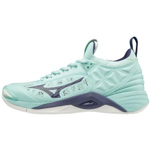 Adidasi Volei Mizuno Wave Momentum Dama - Turcoaz